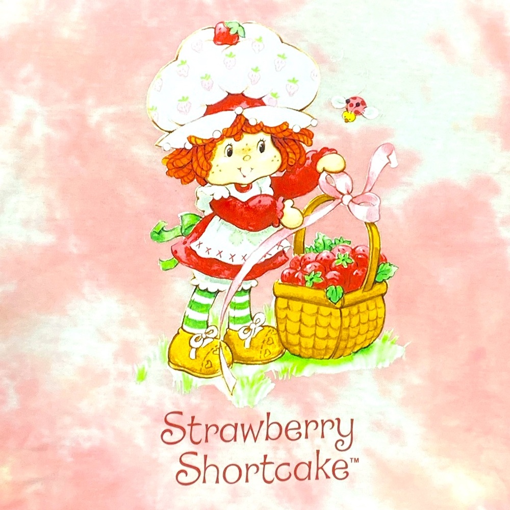 Strawberry Shortcake Graphic Crop Top T-Shirt - Size Extra Extra Large XXL - NWT - Picture 2 of 3